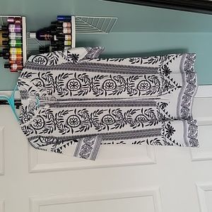 Black and White Cover Up/Dress